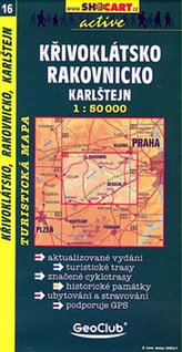 Křivoklátsko Rakovnicko Karlštejn 1:50 000