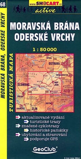Moravská brána Oderské vrchy 1:50 000