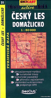 Český les Domažlicko 1:50 000
