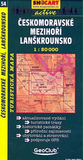 Českomoravské mezihoří Lanškrounsko 1:50T