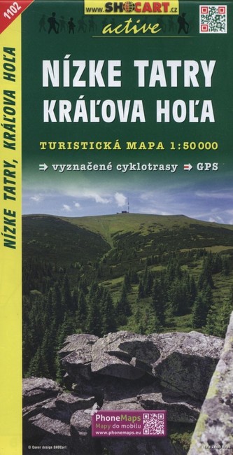 SC 1102 Nízke Tatry, Kráľova Hoľa 1:50 000