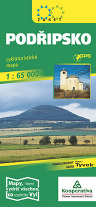 Podřipsko - cyklomapa 1:65 000