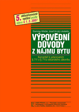 Výpovědní důvody z nájmu bytu Výpovědní důvody z nájmu bytu