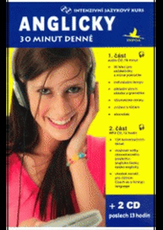 Anglicky za 30 minut denně + 2 CD
