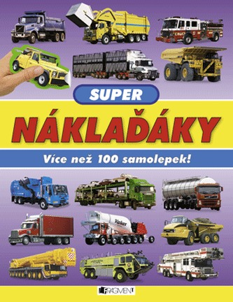 Super náklaďáky – Více než 100 samolepek!