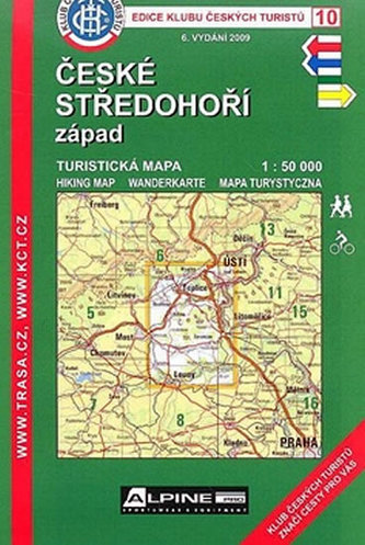KČT 10 České Středohoří, západ