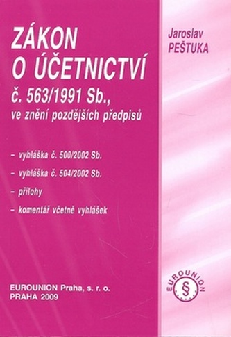 Zákon o účetnictví č. 563/1991 Sb.