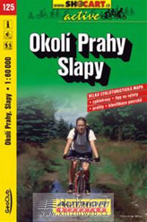 Okolí Prahy Slapy 1:60 000