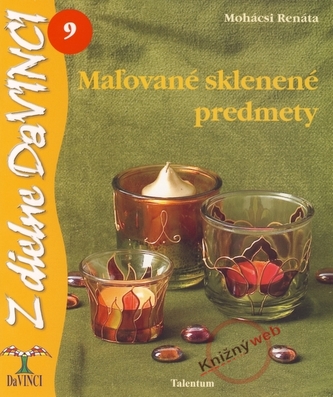 Mažované sklenené predmety