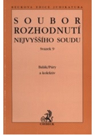 Soubor rozhodnutí Nejvyššího soudu sv.5