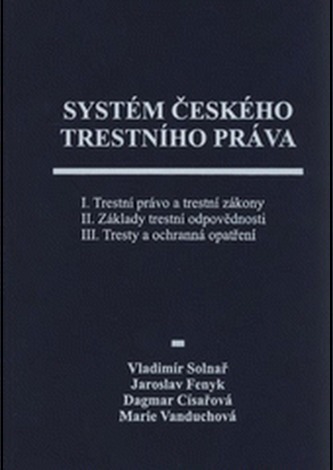 Systém českého trestního práva