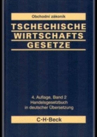 Tschechische Wirtschaftsgesetze, Band II.