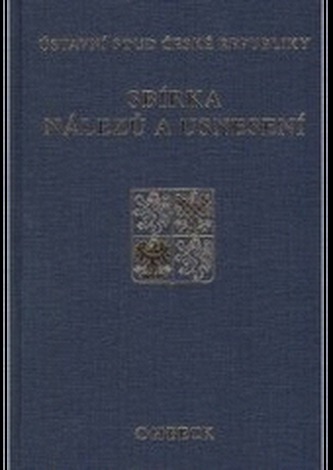 Sbírka nálezů a usnesení ÚS ČR, svazek  35