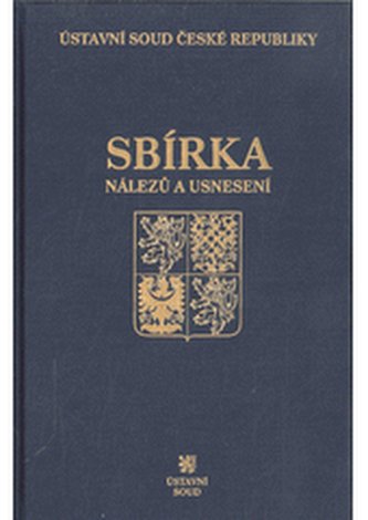 Sbírka nálezů a usnesení ÚS ČR, svazek  30