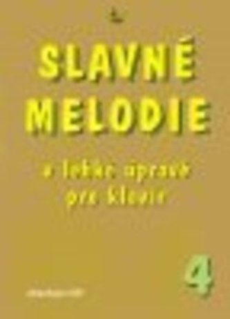 Slavné melodie v lehké úpravě pro klavír 4.díl+CD