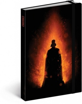 Notes Star Wars - Black, linkovaný