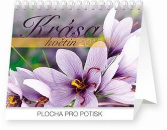 Kalendář stolní 2016 - Krása květin Praktik,  16,5 x 13 cm