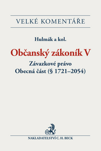 Občanský zákoník V.