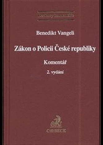 Zákon o Policii České republiky. Komentář, 2. vydání
