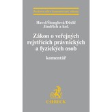 Zákon o veřejných rejstřících právnických a fyzických osob.Komentář
