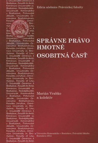 Správne právo hmotné osobitná časť
