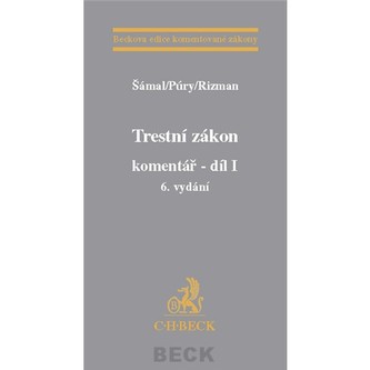 Trestní zákon komentář 6.vyd Trestní zákon komentář 6.vyd