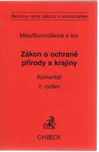Zákon o ochraně přírody a krajiny - komentář, 2.vydání