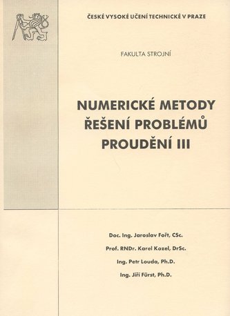 Numerické metody řešení problémů proudění III
