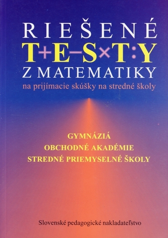 Riešené testy z matematiky