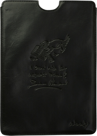 Puzdro 19x27 Nesvadbová čierna koža Samsung Galaxy Tab 10.1