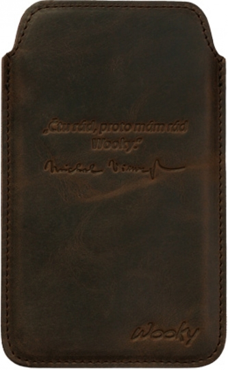 Puzdro 9,5x16 Viewegh hnedá koža natur Samsung Galaxy Note