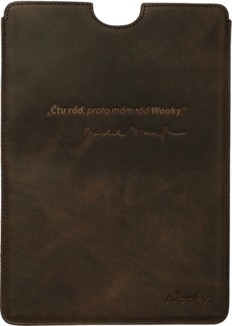 Puzdro 19x26,5 Viewegh hnedá koža natur Samsung Galaxy Tab 10.1