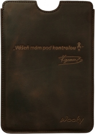 Puzdro 14,5x21 Verner hnedá koža natur Samsung Galaxy Tab 7.7