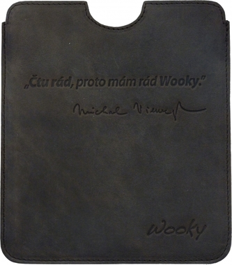 Puzdro 16,8x14,7 Viewegh hnedá koža natur eWooky