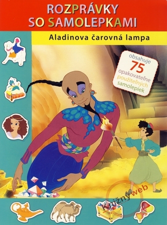 Aladinova čarovná lampa - Rozprávky so samolepkami
