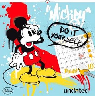 W. D. Mickey Mouse DIY - nástěnný kalendář 2016