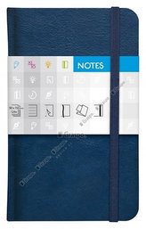 Notes Saturn modrý linkovaný standard