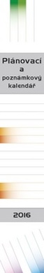 Plánovací kalendář 2016 - nástěnný kalendář