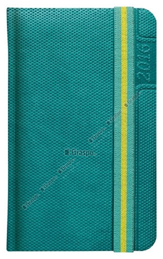 Diář 2016 Janus tyrkysový kapesní