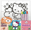 Hello Kitty - Omalovánky puzzle