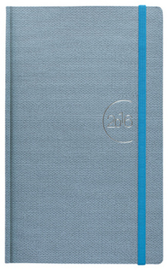 Diář 2016 Flopy světle modrý týdenní A5