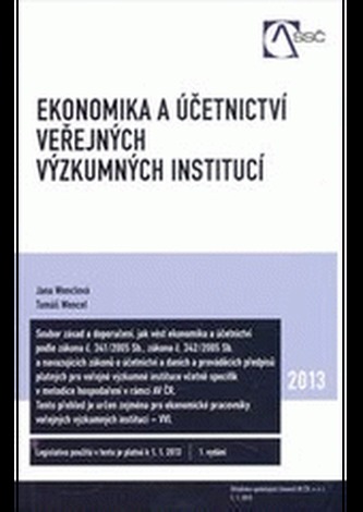 Ekonomika a účetnictví veřejných výzkumných institucí