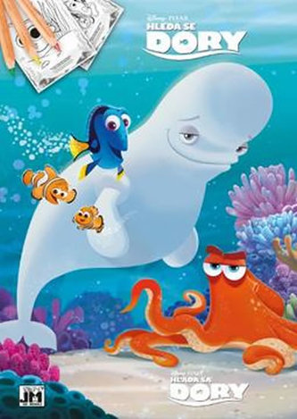 Hledá se Dory omalovánka