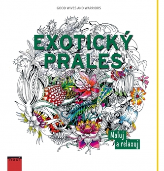 Exotický prales-maľovanky pre dospelých