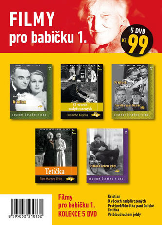 Filmy pro babičku 1. – 5 DVD