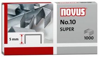 Drátky do sešívačky  No. 10 SUPER - 1000 ks