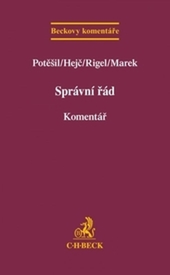 Správní řád. Komentář