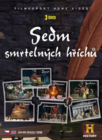 Sedm smrtelných hříchů - 3 DVD
