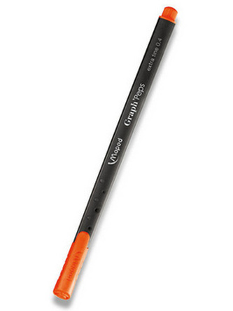 Maped - Liner Graph Peps 0,4 mm - oranžový