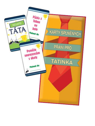 Karty splněných přání pro tatínka Karty splněných přání pro tatínka